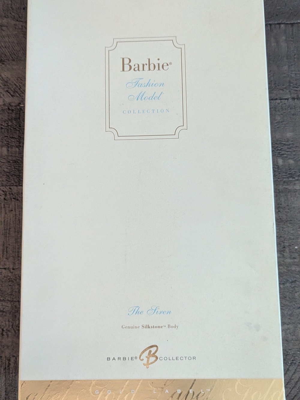 Rare Barbie Silkstone "The Siren" Gold Label Fashion Model Collection